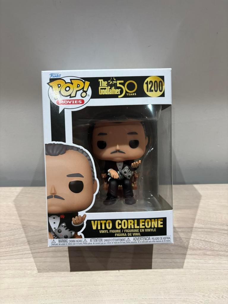 Funko Pop! Vito Corleone #1200 – The Godfather 50 Years Mint, Ophalen of Verzenden, Zo goed als nieuw