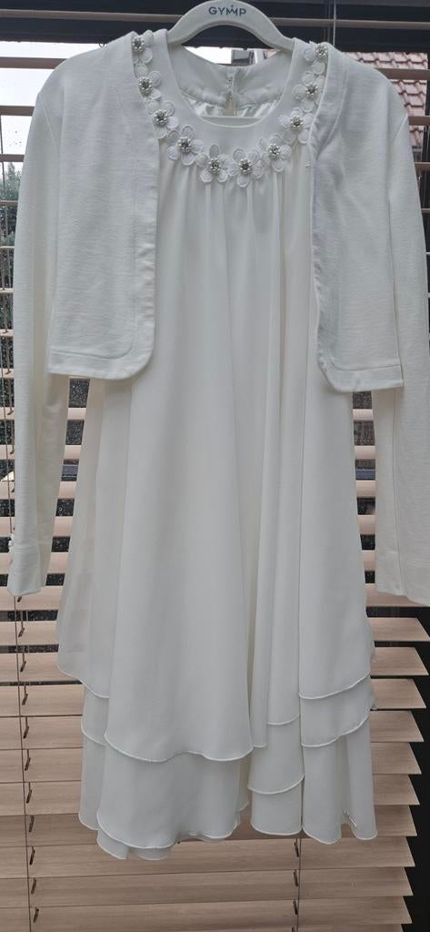 Robe de communion ou de cérémonie taille 140, Robe ou Jupe, GYMP., Comme neuf, Enlèvement