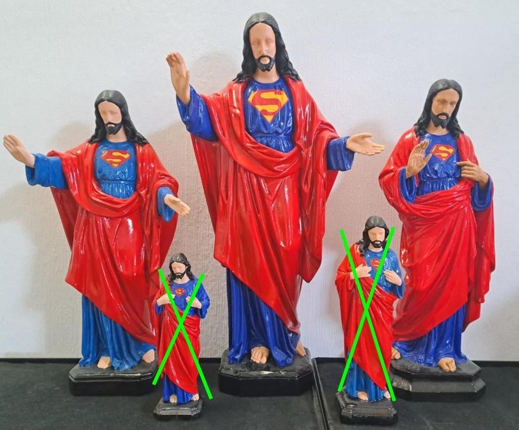 Anciens Jésus Superman, Ophalen of Verzenden, Gebruikt, Fantasy