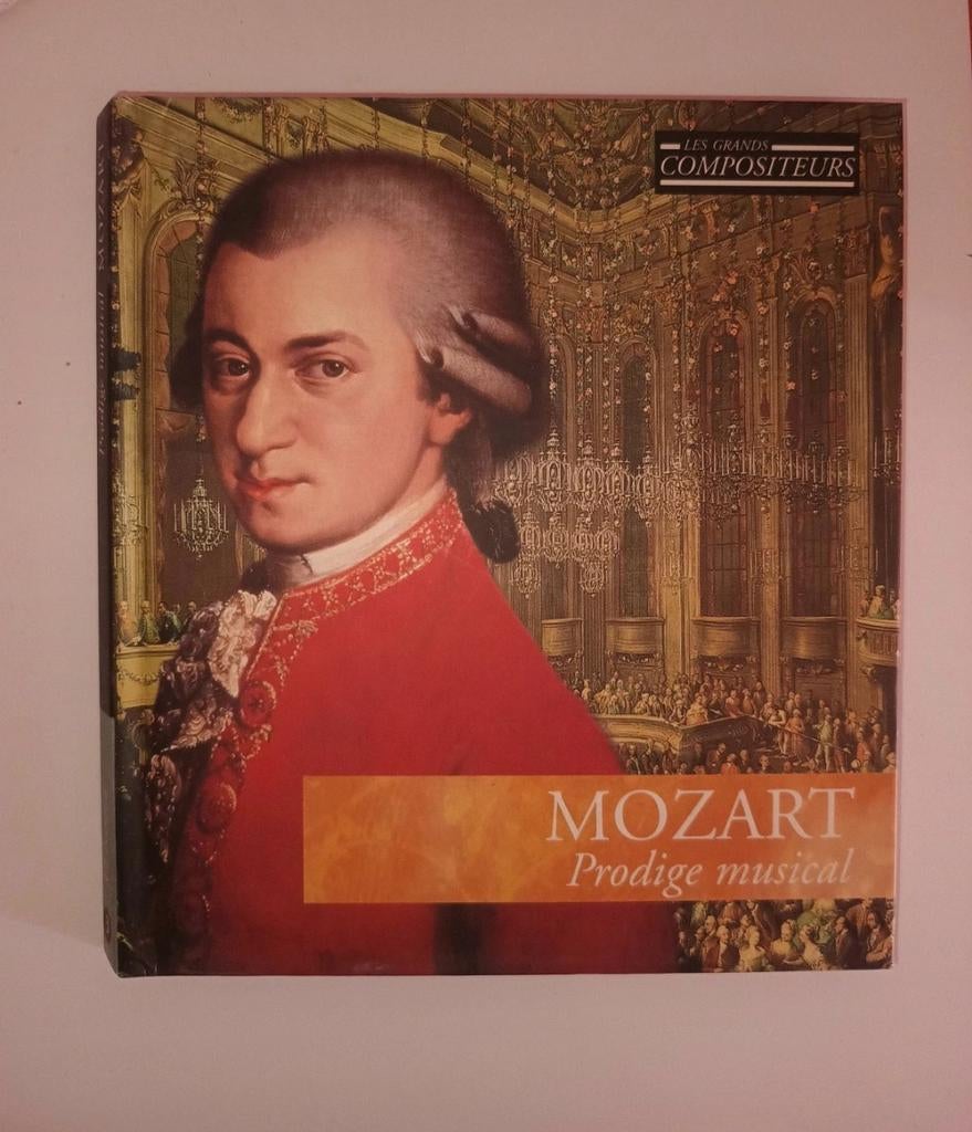 CD + livret Mozart Prodige musical, Livres, Enlèvement ou Envoi, Neuf, Artiste, Les grands compositeurs