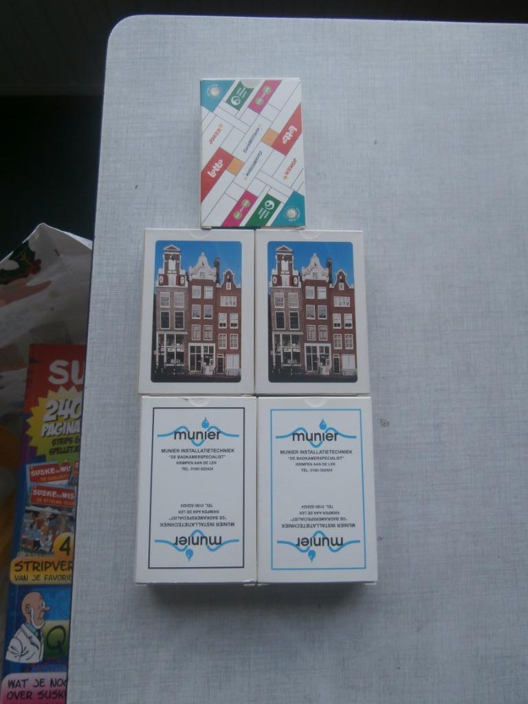 lot 21 boeken speelkaarten -, Ophalen of Verzenden, Zo goed als nieuw, Speelkaart(en)