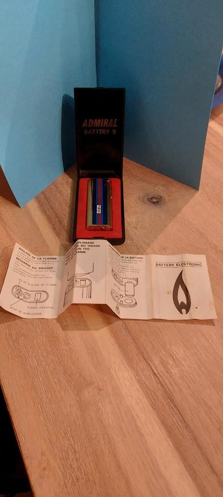 MARTINI RACING Aansteker Admiral battery 8, Ophalen of Verzenden, Zo goed als nieuw, Gebruiksvoorwerp