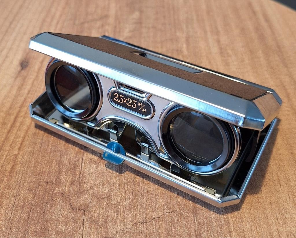 Verre d'opéra pliable, TV, Hi-fi & Vidéo, Matériel d'optique| Jumelles, Enlèvement ou Envoi, Comme neuf