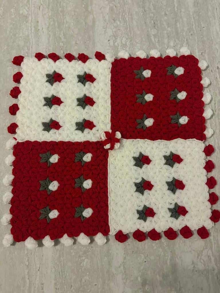 Hand Gebreide washandjes %100 katoen, Ophalen