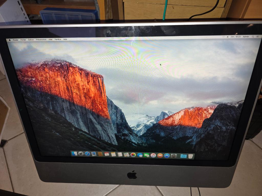 Imac 2008 Vintage 24 pouces, Informatique & Logiciels, Enlèvement, Apple