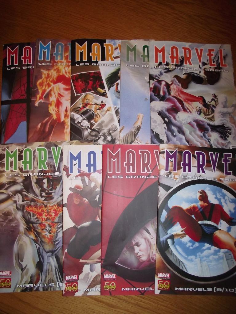 9 le lot uniquement livres  Marvel du 1/10 au 9/10, Livres, BD | Comics, Autres régions, Enlèvement ou Envoi, Utilisé, Plusieurs comics
