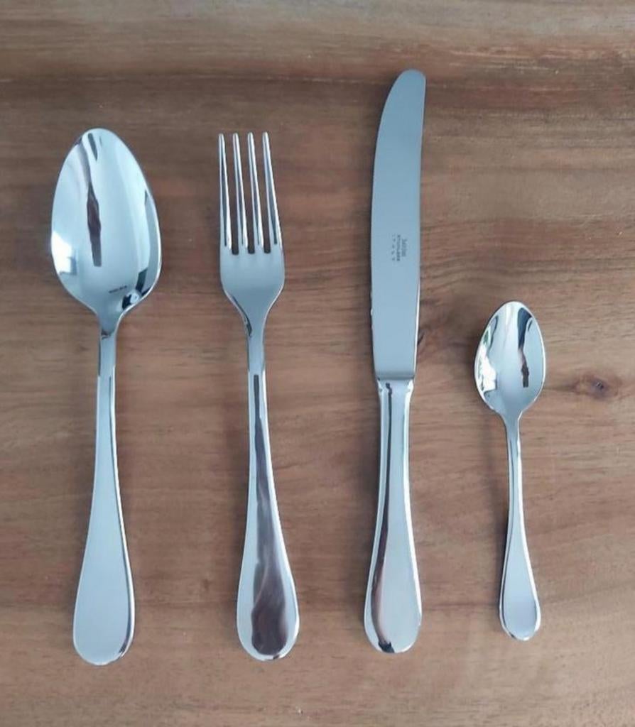 Ménagère Brighton Neuve 24 Pieces inox argenté, Enlèvement ou Envoi, Argent