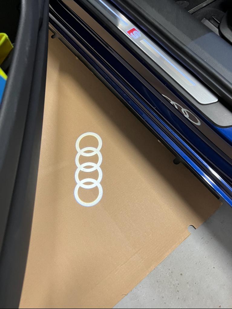 Originele Audi entry LED (2 stuks), Auto-onderdelen, Gebruikt, Audi