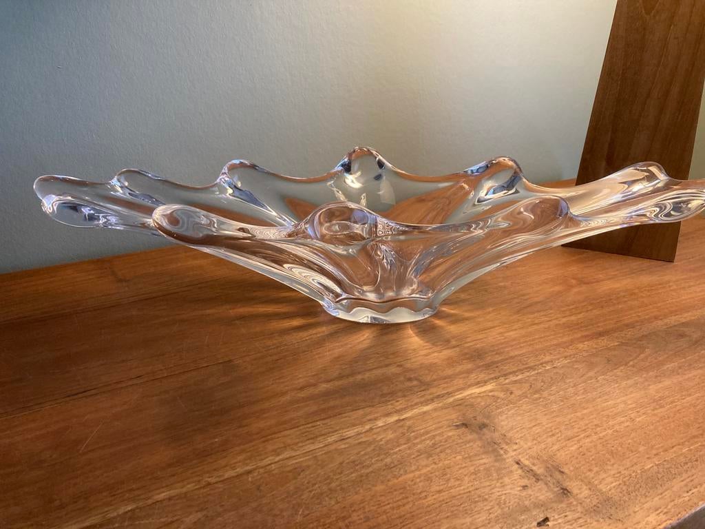 Vasque en cristal d’art de vannes, Maison & Meubles, Comme neuf, Enlèvement, Autres matériaux, Balance