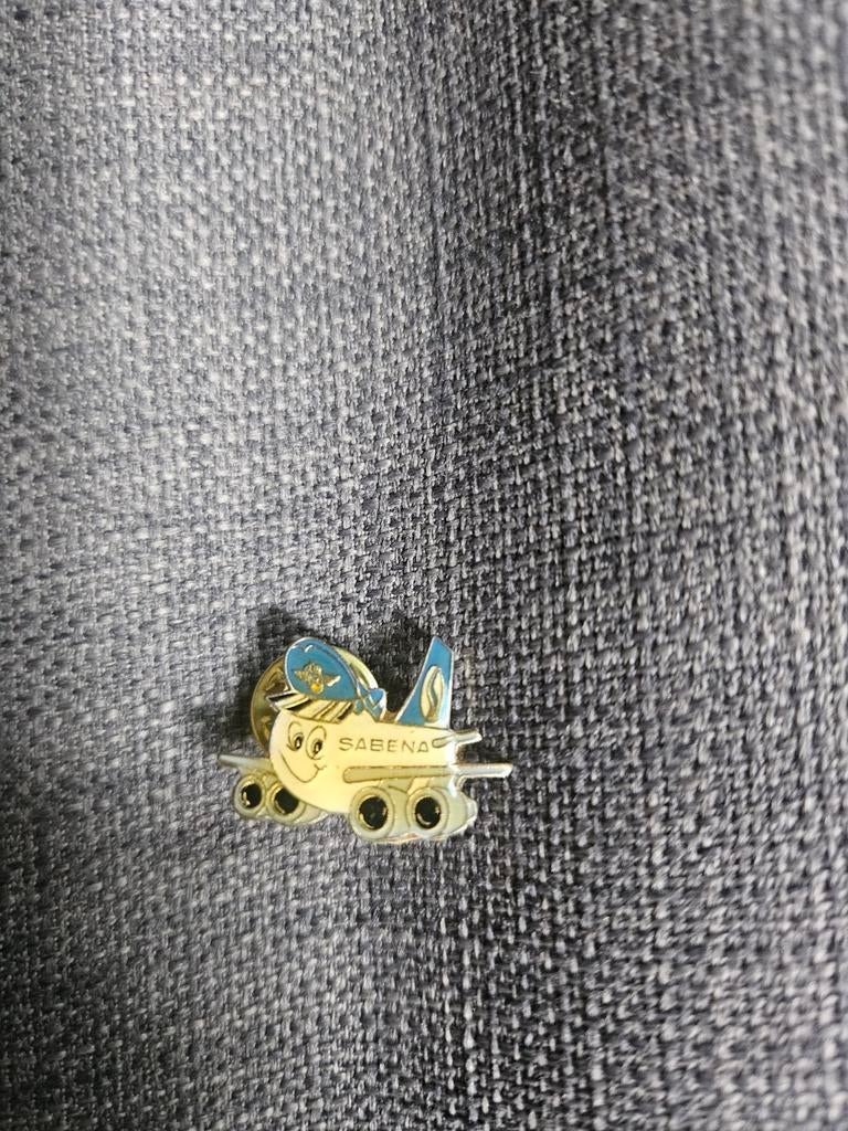 Sabena button  ' captain Blue Sky', Enlèvement ou Envoi, Comme neuf, Bouton