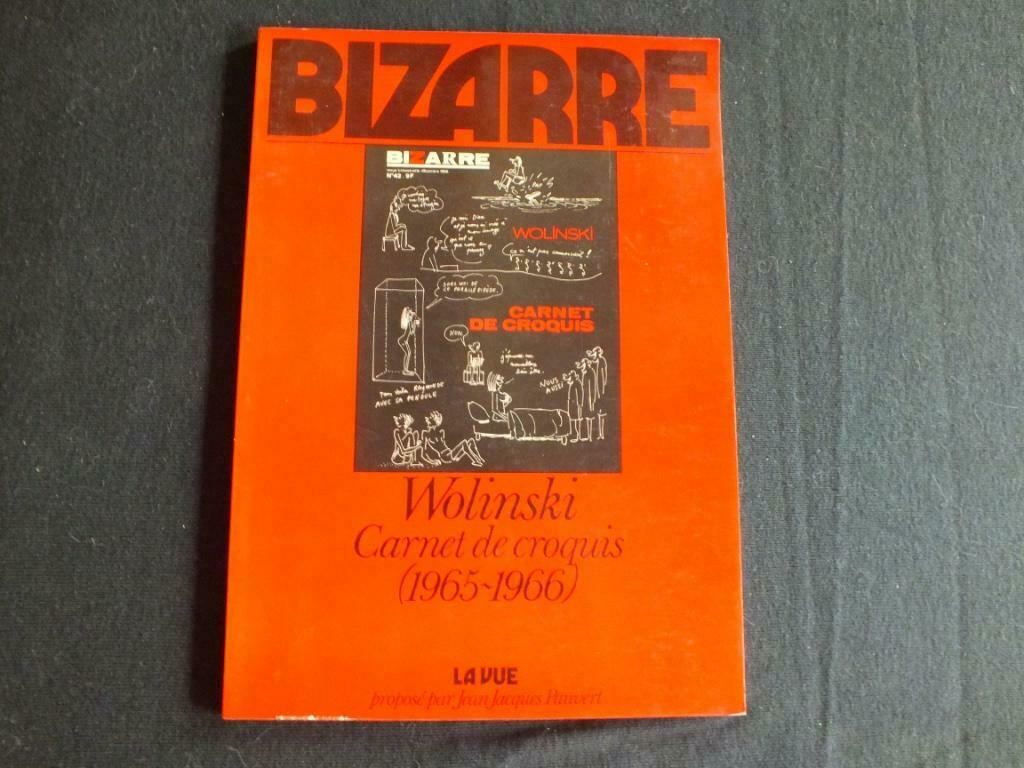 BIZARRE, Bizarre (1 ALBUM E.O).      EDITIONS LA VUE, Eén stripboek, WOLINSKI, Ophalen of Verzenden, Zo goed als nieuw
