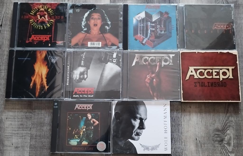 CD's Accept en Helloween, Cd's en Dvd's, Ophalen of Verzenden, Zo goed als nieuw