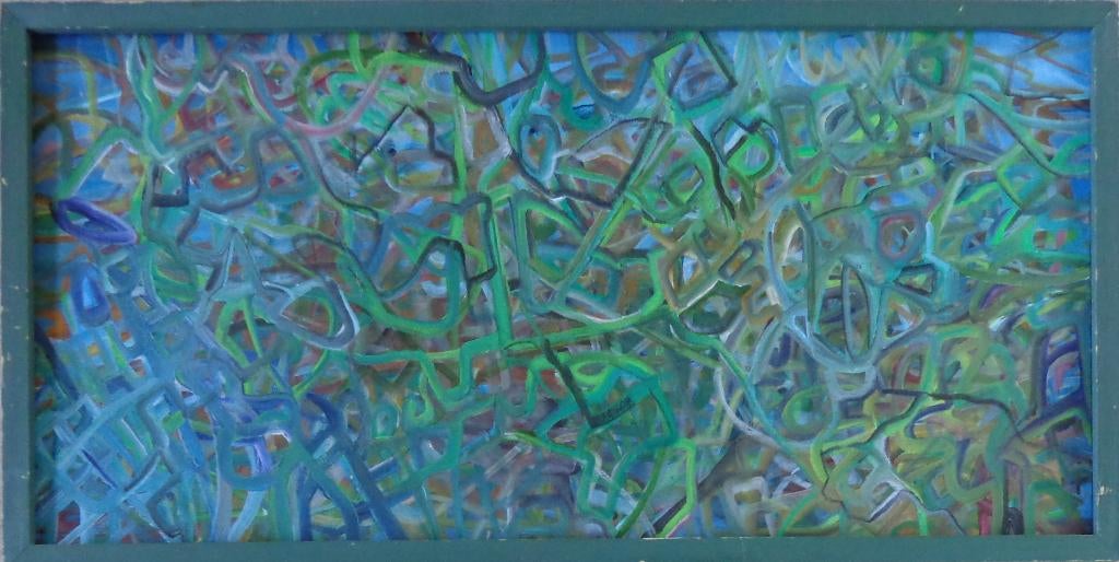 JEAN-MARIE BROUYERE / EN REVANT D'AUDREY / OLIEVERF 42x83cm, Enlèvement