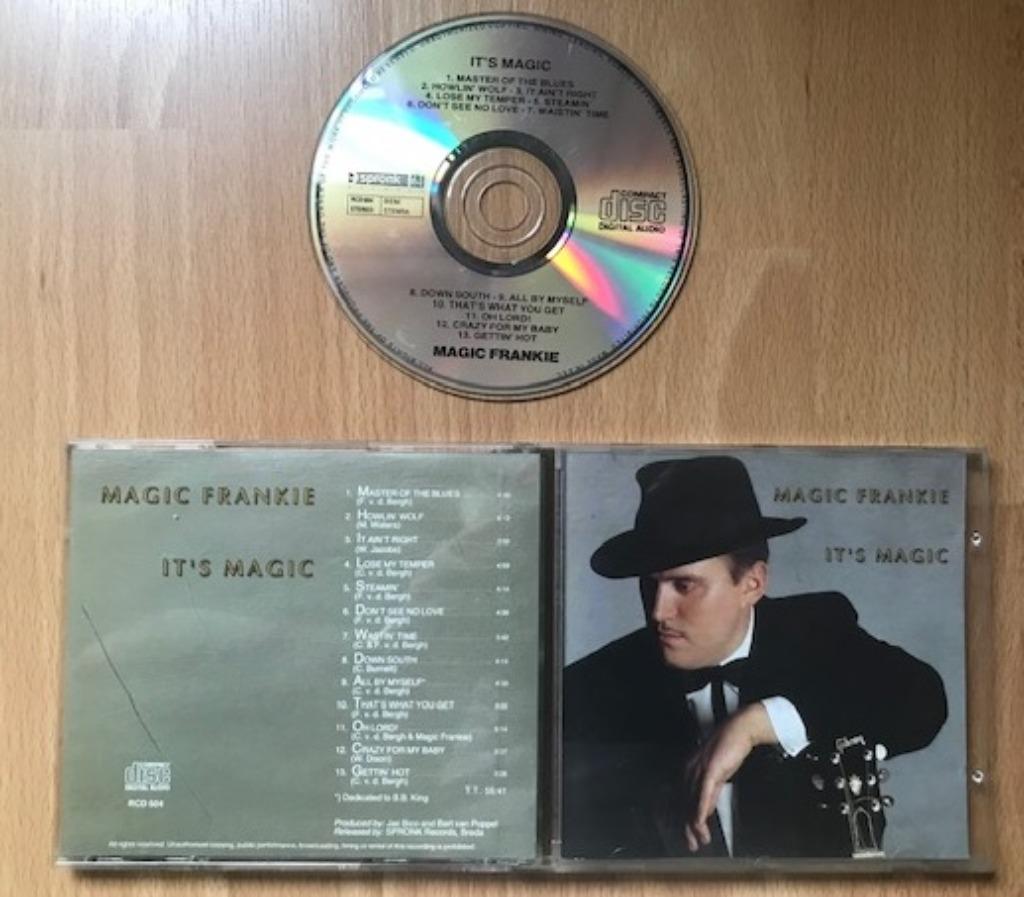 CD MAGIC FRANKIE - IT's MAGIC - BLUES, Ophalen of Verzenden, Gebruikt, Blues