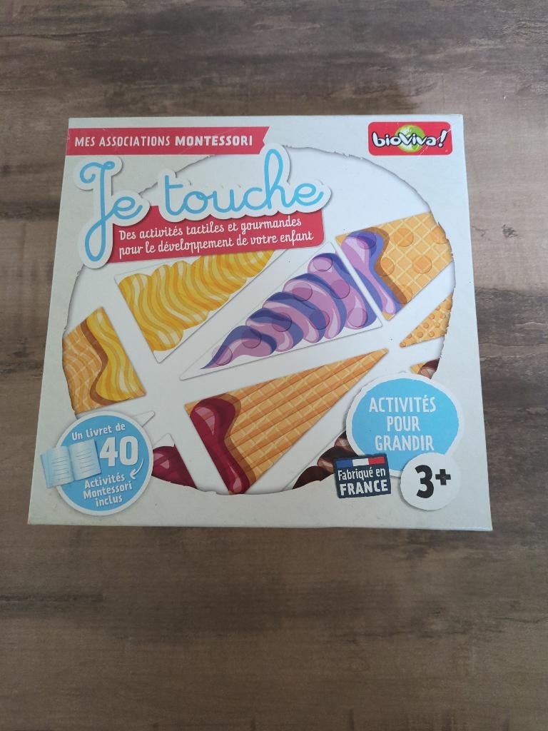 Montessori Je touche Bio Viva apd 3 ans, Enlèvement, Utilisé, 2 à 4 ans