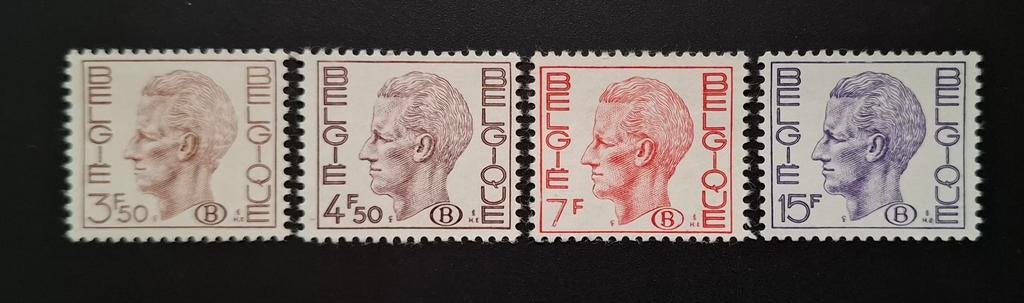 België: OBP S64/S67 ** Elström 1971., Koninklijk huis, Frankeerzegel, Ophalen of Verzenden, Zonder stempel