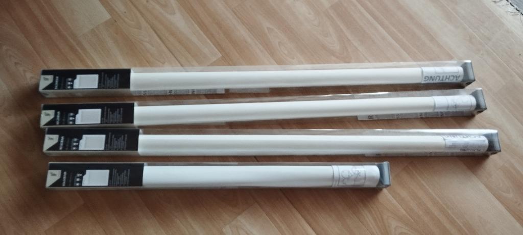 Fenstr rolgordijn wit lichtdoorlatend 90x190cm en 60x 190 cm, Ophalen, Wit, Nieuw, 50 tot 100 cm
