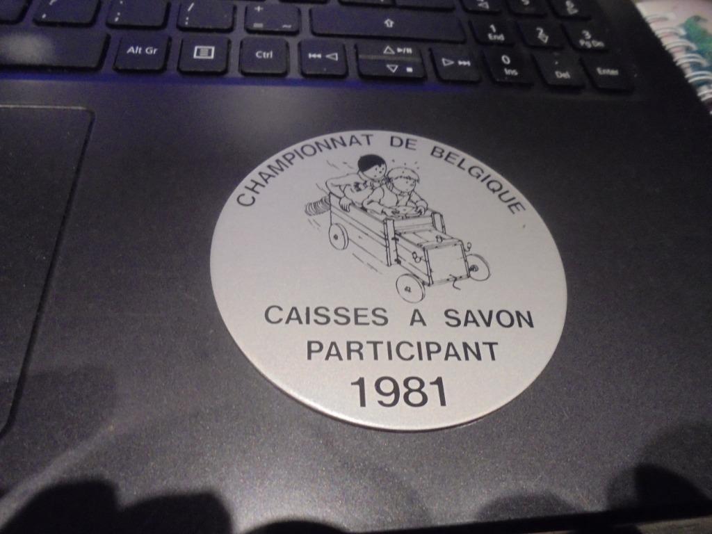 championnat de Belgique 1981, Enlèvement, Comme neuf, Bouton