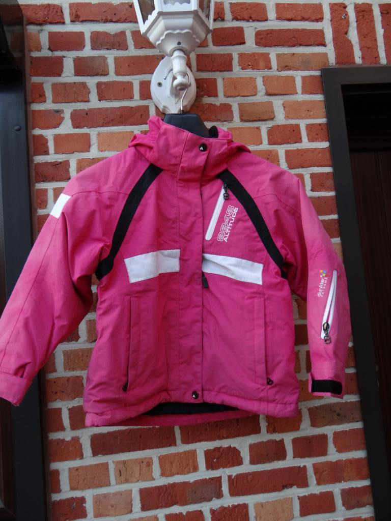 Gilet de ski à capuche Taille : 120 Couleur : rose, Autres marques, Enlèvement ou Envoi, Utilisé, Ski