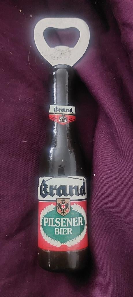 Flessen opener Brand, Verzamelen, Biermerken, Ophalen of Verzenden, Zo goed als nieuw, Brand