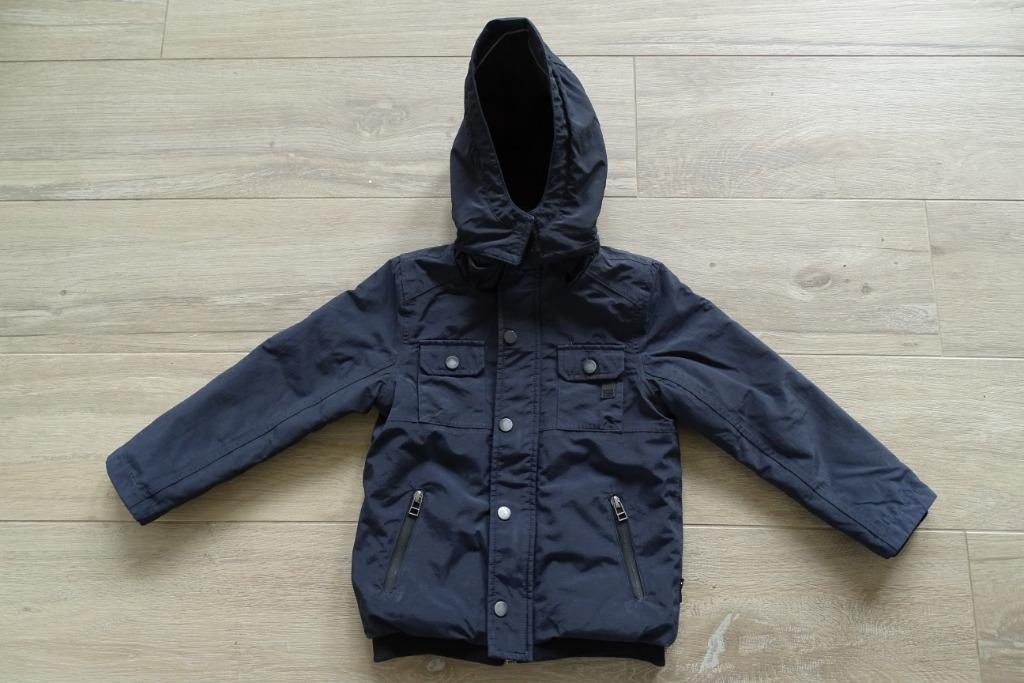 Donkerblauwe winterjas Tumble 'n dry maat 110 4/5 jaar, Kinderen en Baby's, Tumble 'n Dry, Gebruikt, Ophalen of Verzenden, Jongen