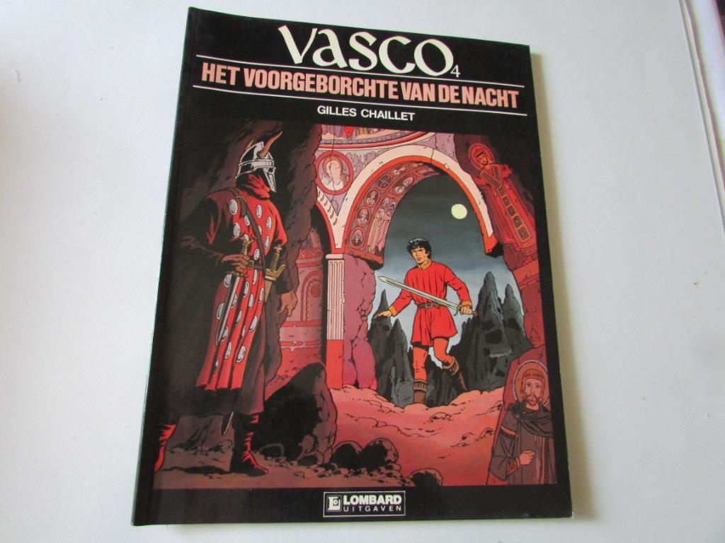 VASCO, HET GEBORCHTE VAN DE NACHT, Gilles Chaillet, Eén stripboek, Ophalen of Verzenden, Zo goed als nieuw