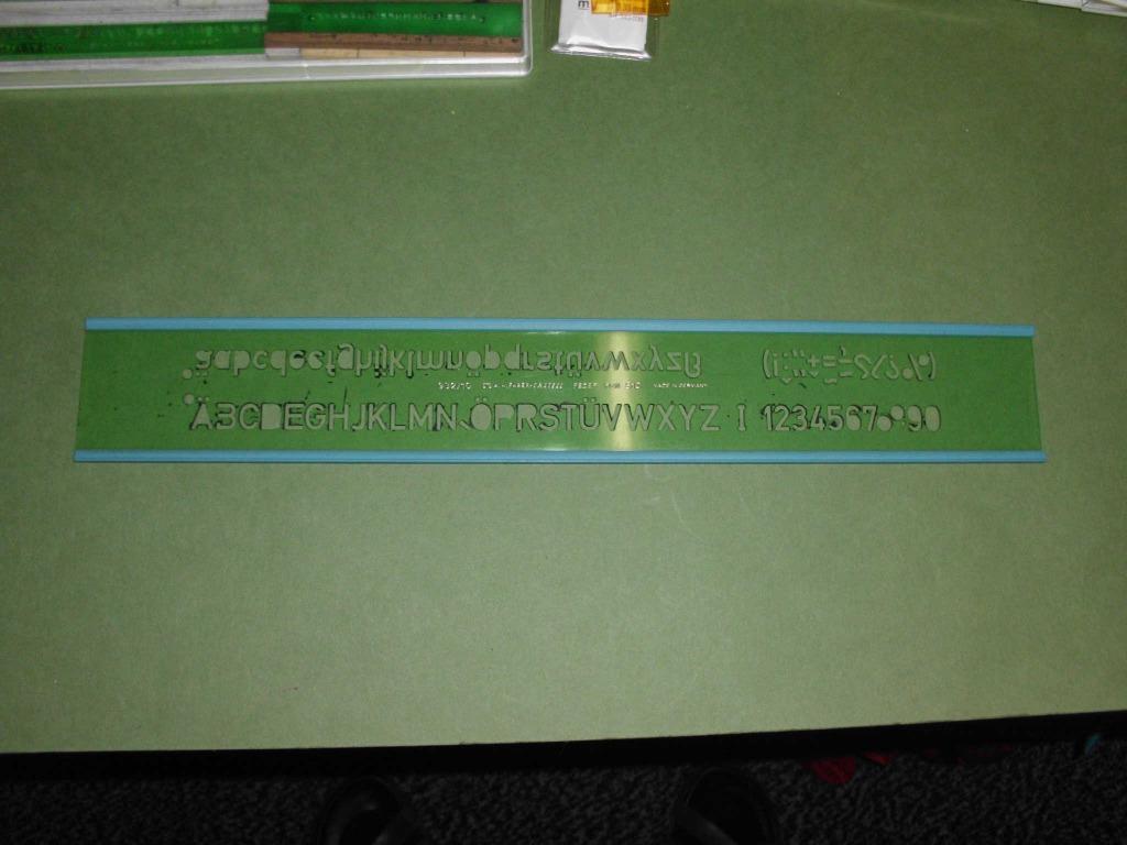Sjabloon FEDER PEN 510 - 932/10, Ophalen, Zo goed als nieuw, Overige typen