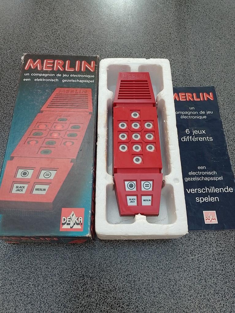 Jeu vintage Merlin, Enlèvement, Utilisé