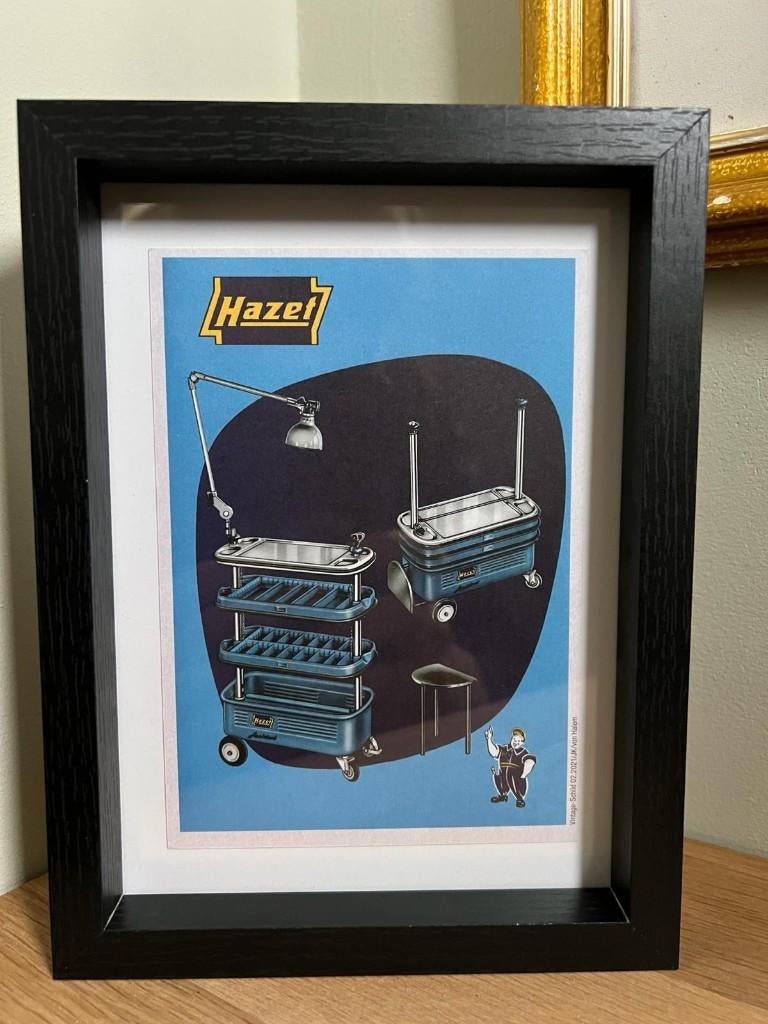 Liste d'illustrations de l'assistant Hazet, souvenirs vintag, Enlèvement ou Envoi, Comme neuf