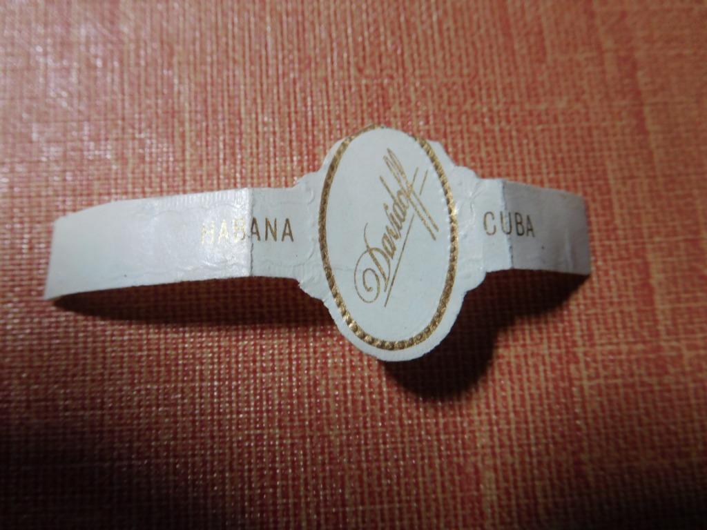 bague de cigare fabricant Davidoff, Enlèvement ou Envoi, Utilisé, Bagues de cigare