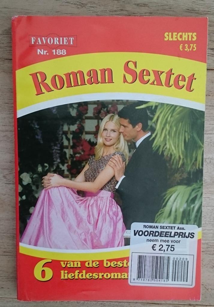 Favoriet nr 188 Roman Sextet - 6 van de beste liefdesromans, Boeken, Ophalen of Verzenden, Nieuw
