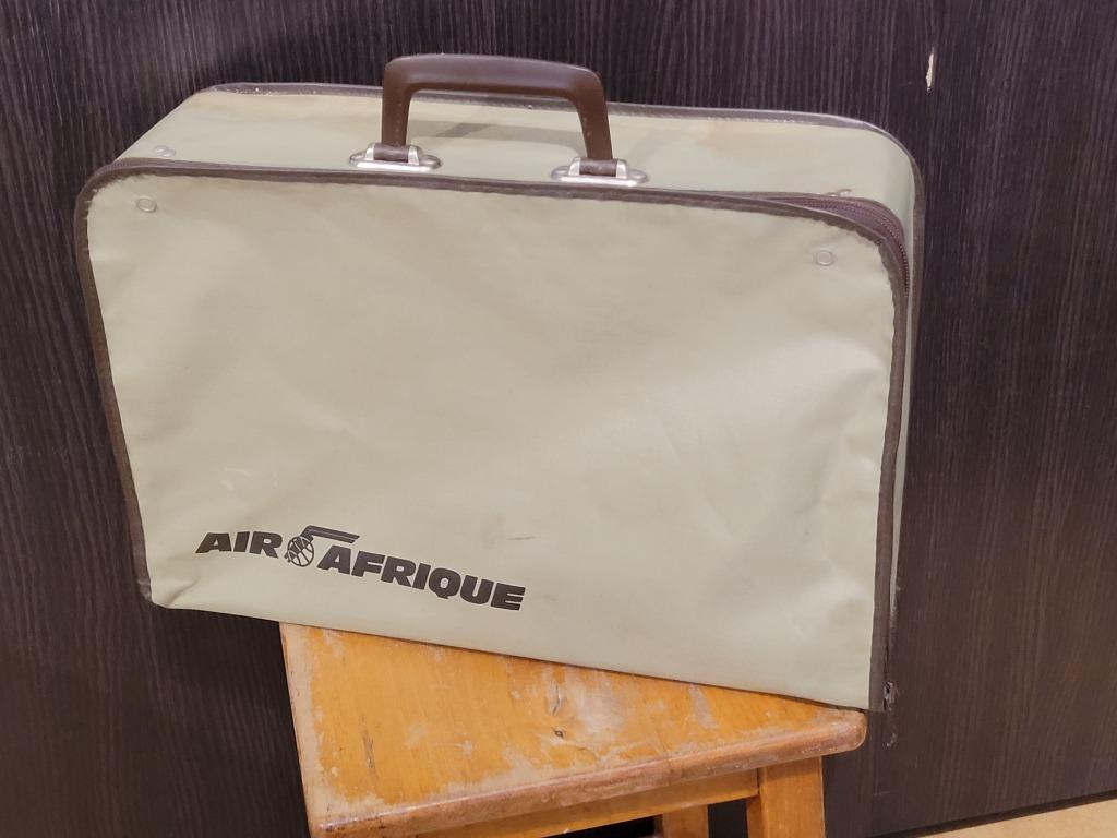 petite valise à main publicitaire air afrique vintage, Antiquités & Art, Enlèvement ou Envoi