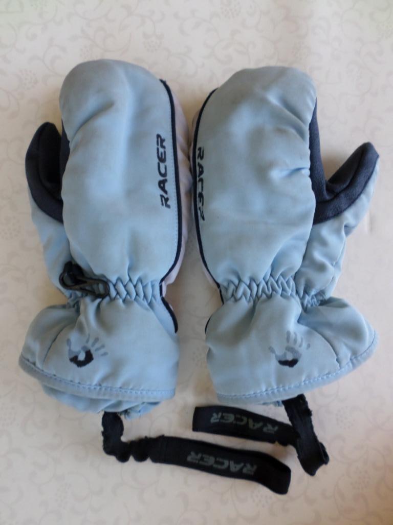 Gants mitaines moufles hiver bleu clair enfant mixte attache, Mitaines, Garçon ou Fille, Taille 50, Enlèvement ou Envoi