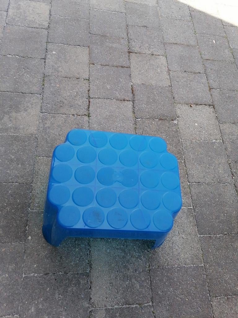 Blauw opstapje voor kinderen, Kinderen en Baby's, Ophalen of Verzenden, Gebruikt