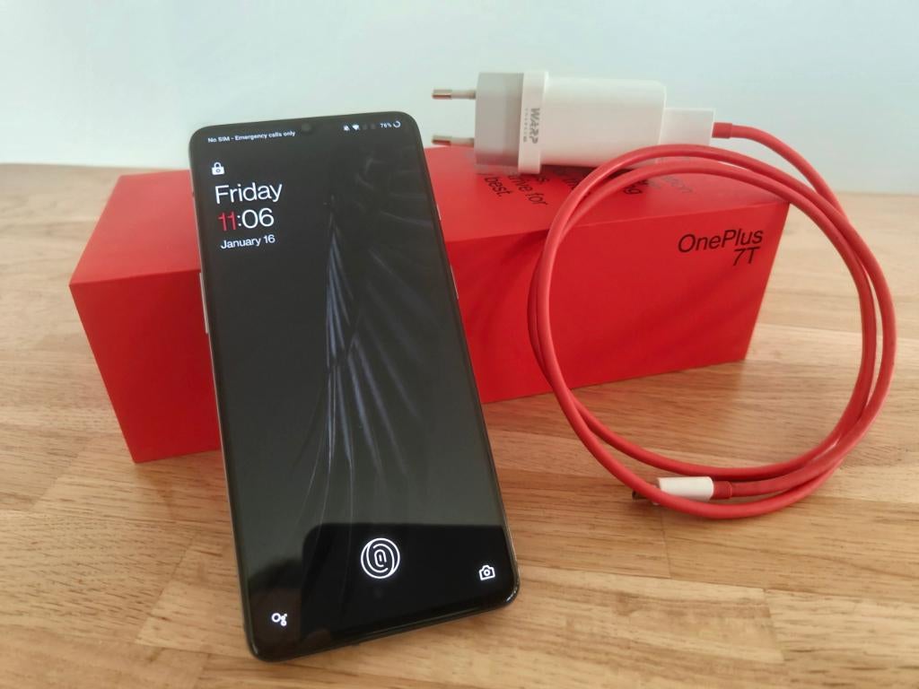 OnePlus 7T + Warp Charger, Telecommunicatie, Ophalen of Verzenden, Gebruikt