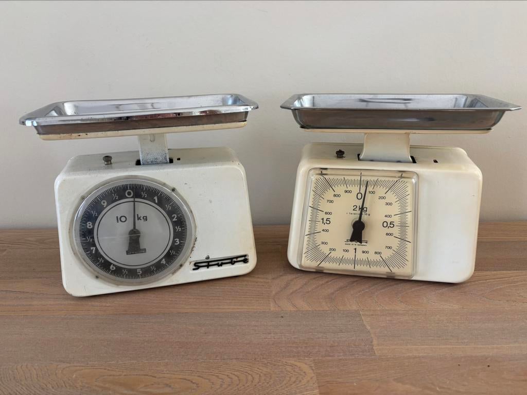 Vintage weegschaal Stube ( ook apart te koop), Antiek en Kunst, Ophalen of Verzenden