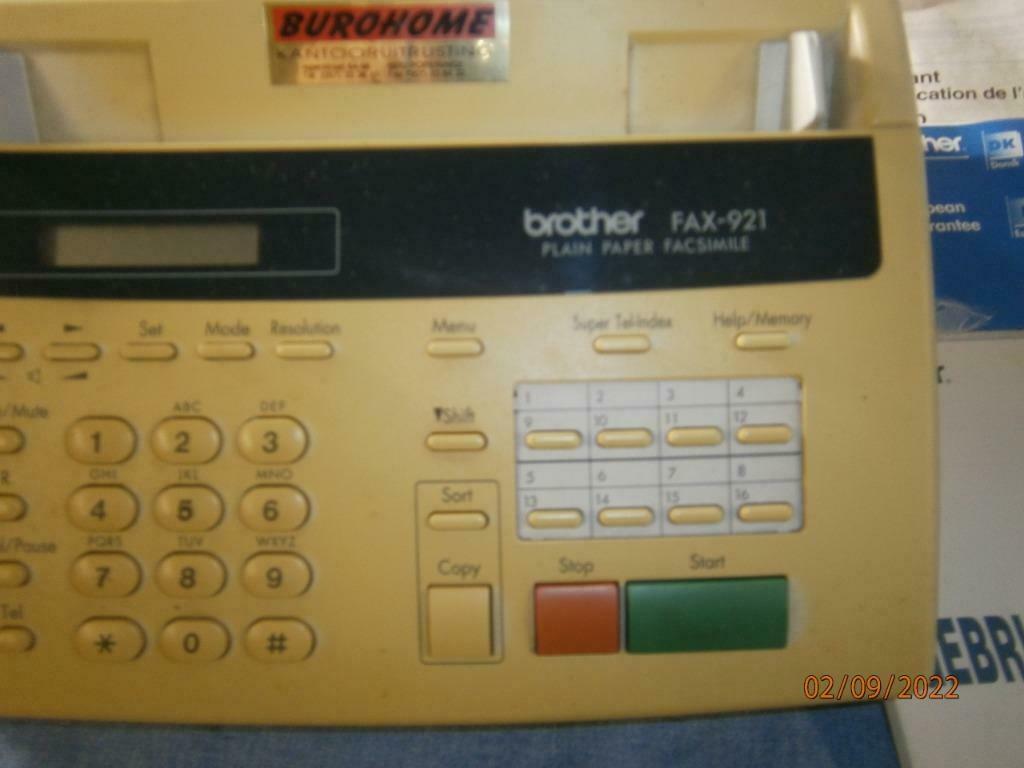 fax et répondeur, Enlèvement ou Envoi, Utilisé, À mémoire
