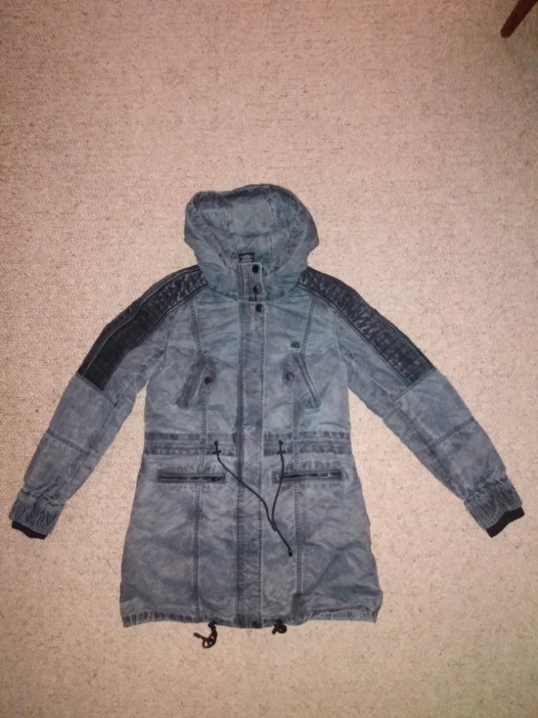 Harley Davidson winterjas met kap, Harley Davidson, Ophalen of Verzenden, Zo goed als nieuw, Maat 34 (XS) of kleiner