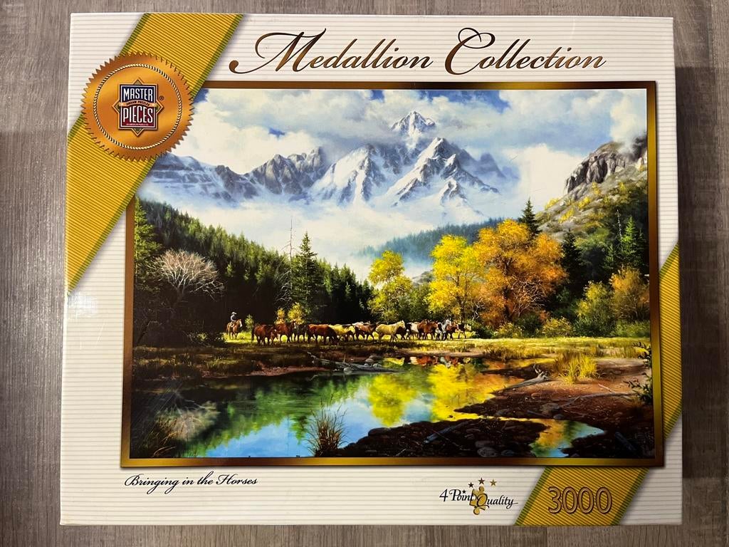 Masterpieces Jigsaw Puzzle 3000 stukjes, Ophalen, Meer dan 1500 stukjes, Nieuw, Legpuzzel