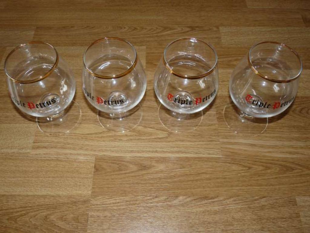 Glazen Triple Petrus, Verzamelen, Biermerken, Ophalen of Verzenden, Gebruikt, Glas of Glazen
