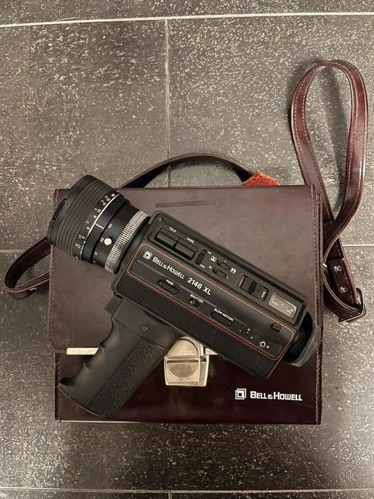 Oude filmcamera Bell en Howell, Ophalen of Verzenden, Camera