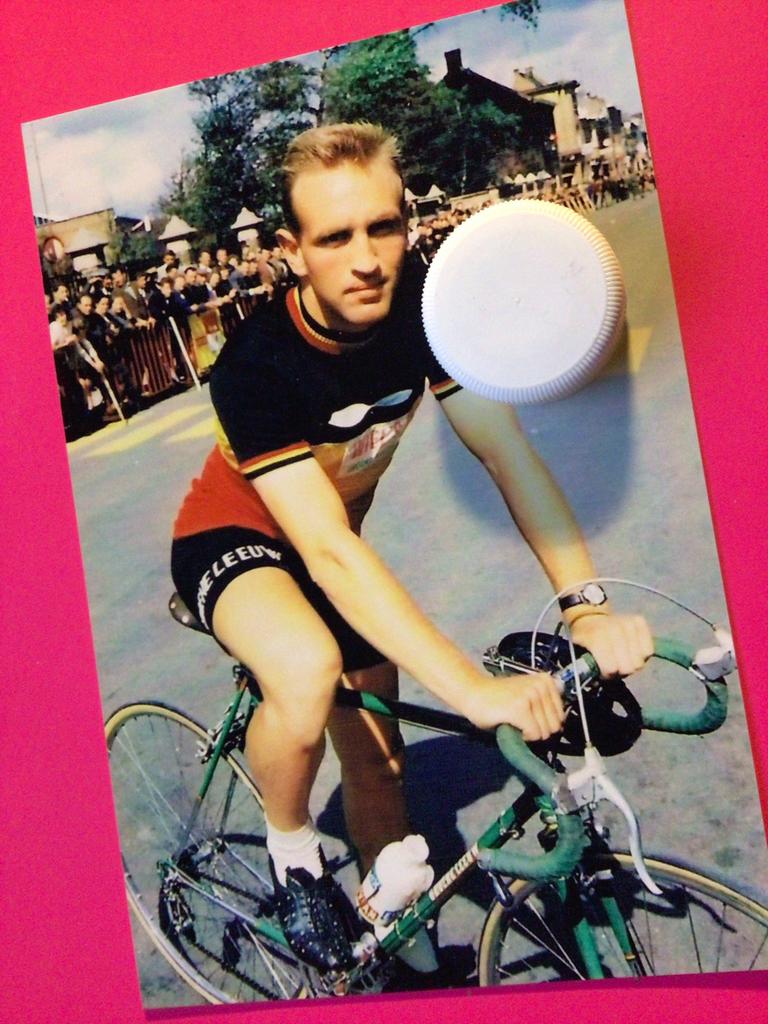 wielerfoto 1965 team groene leeuw walter godefroot, Ophalen of Verzenden, Zo goed als nieuw