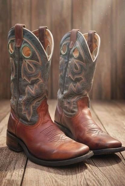 Western paardrijden laarzen, Dieren en Toebehoren, Paardrijkleding, Ophalen of Verzenden, Zo goed als nieuw, Western