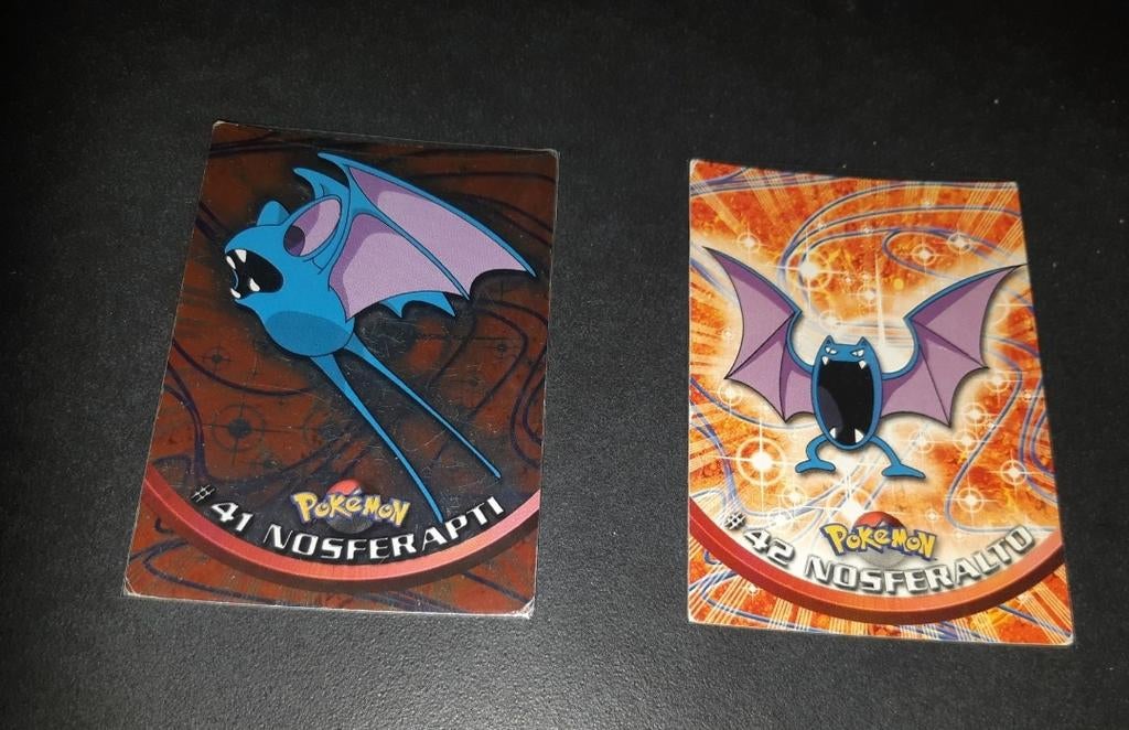 Wotc Era : Zubat Evoline Topps Pokemon Cards (FRA), Enlèvement ou Envoi