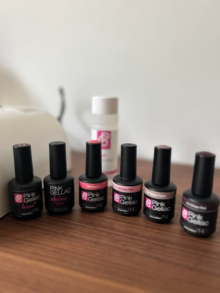 Gellac lamp en kleuren, Ophalen, Zo goed als nieuw