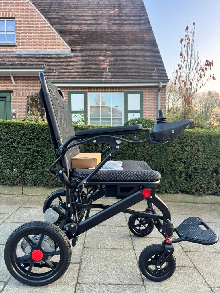 Reisstoel Lichtgewicht Elektrische rolstoel plooibaar NIEUW, Diversen, Rolstoelen, Ophalen of Verzenden, Inklapbaar, Nieuw, Elektrische rolstoel