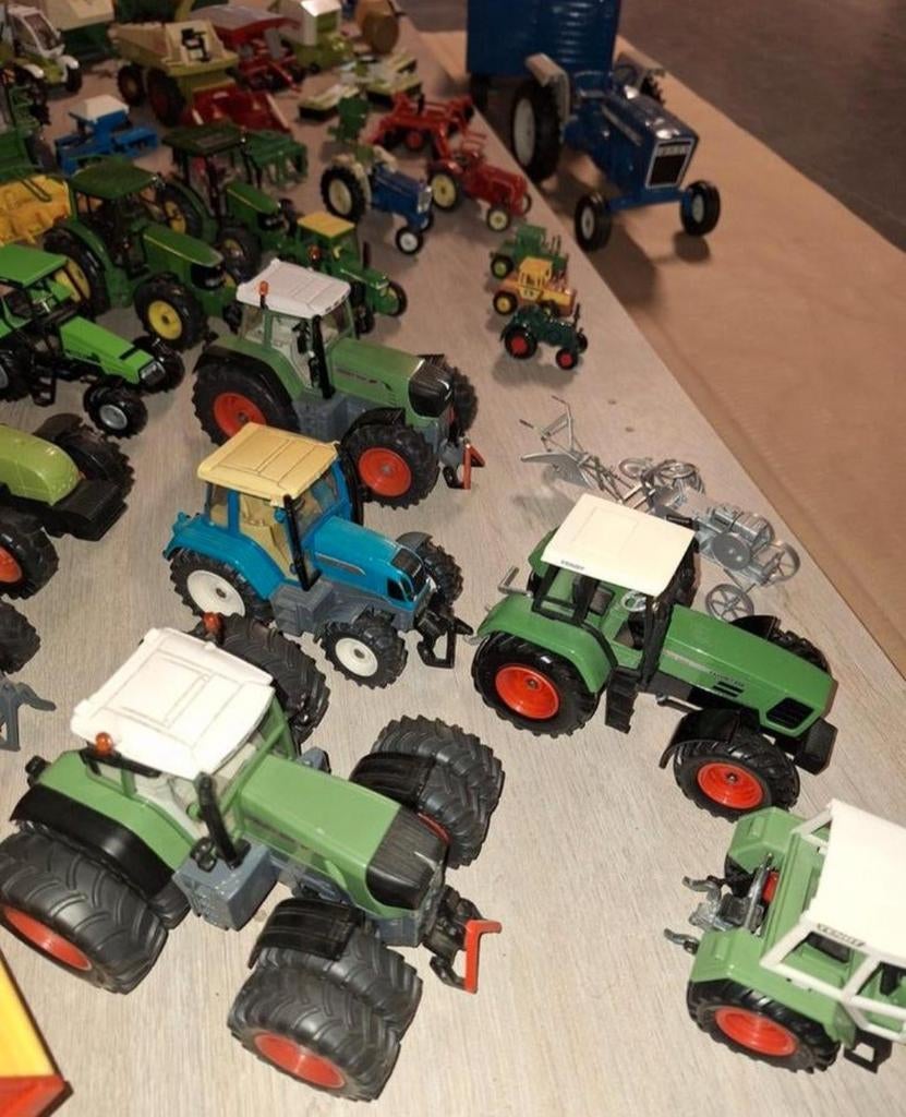 Vele landbouwminiaturen, Enlèvement