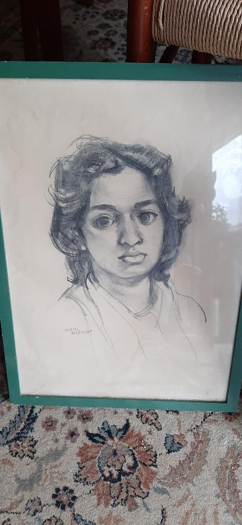 Tableau encadré - Portrait, Enlèvement ou Envoi, Utilisé
