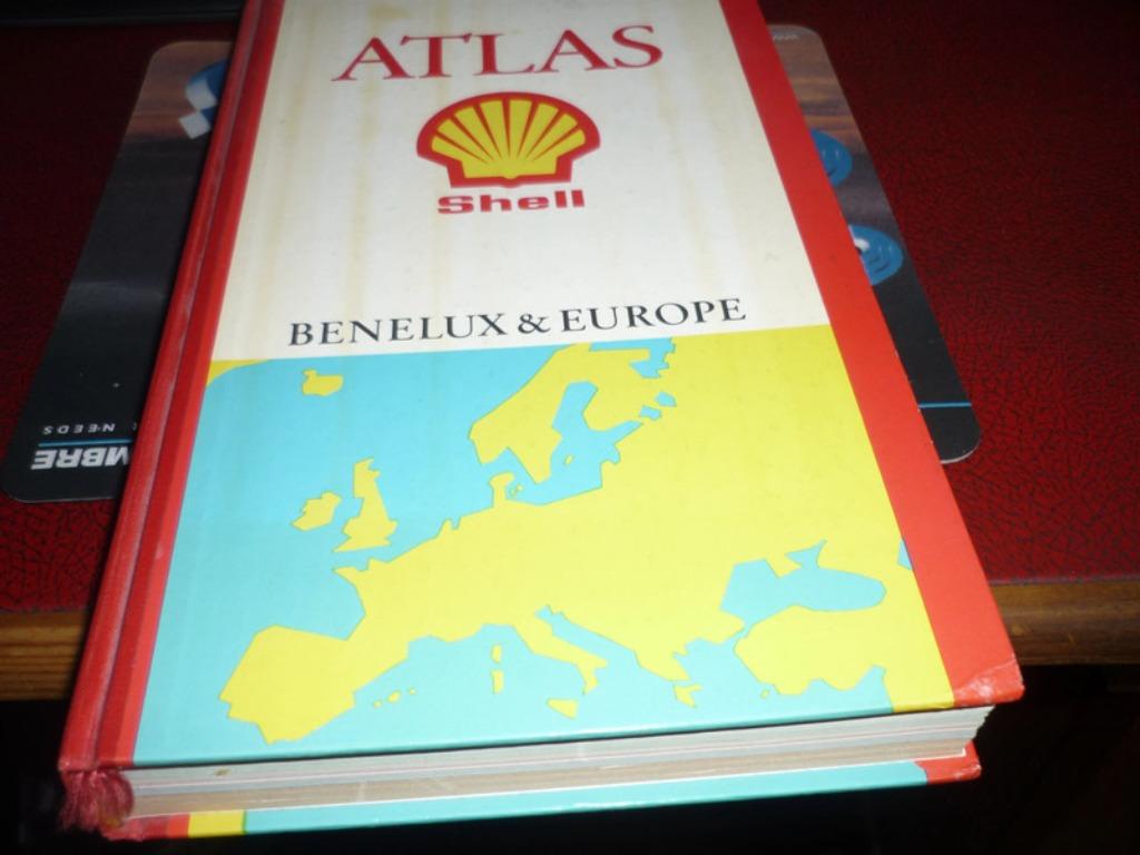 Atlas Shell - Benelux et Europe, Enlèvement ou Envoi, Comme neuf