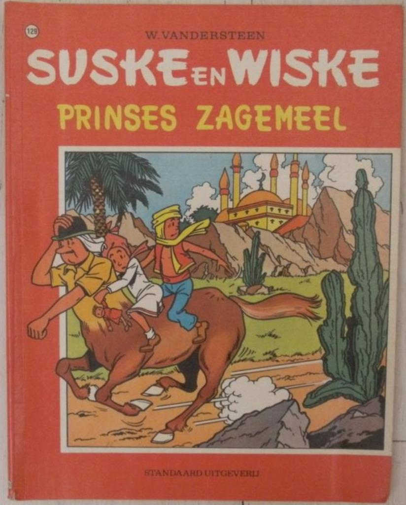 Suske en Wiske nr. 129 - Prinses Zagemeel ( 1972 ), Boeken, Ophalen of Verzenden
